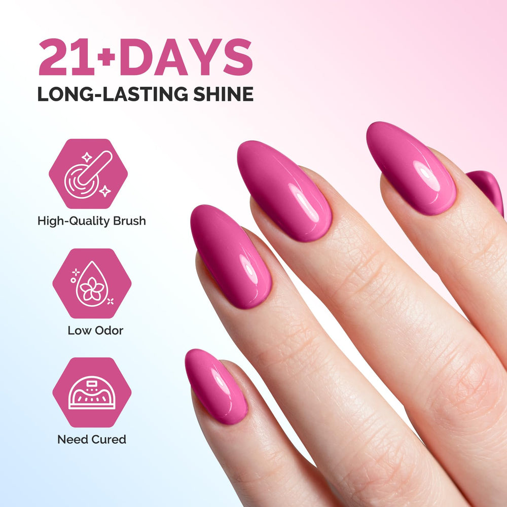 Fleurwee no-wipe top coat bottle creating a high-gloss, durable seal on nails.