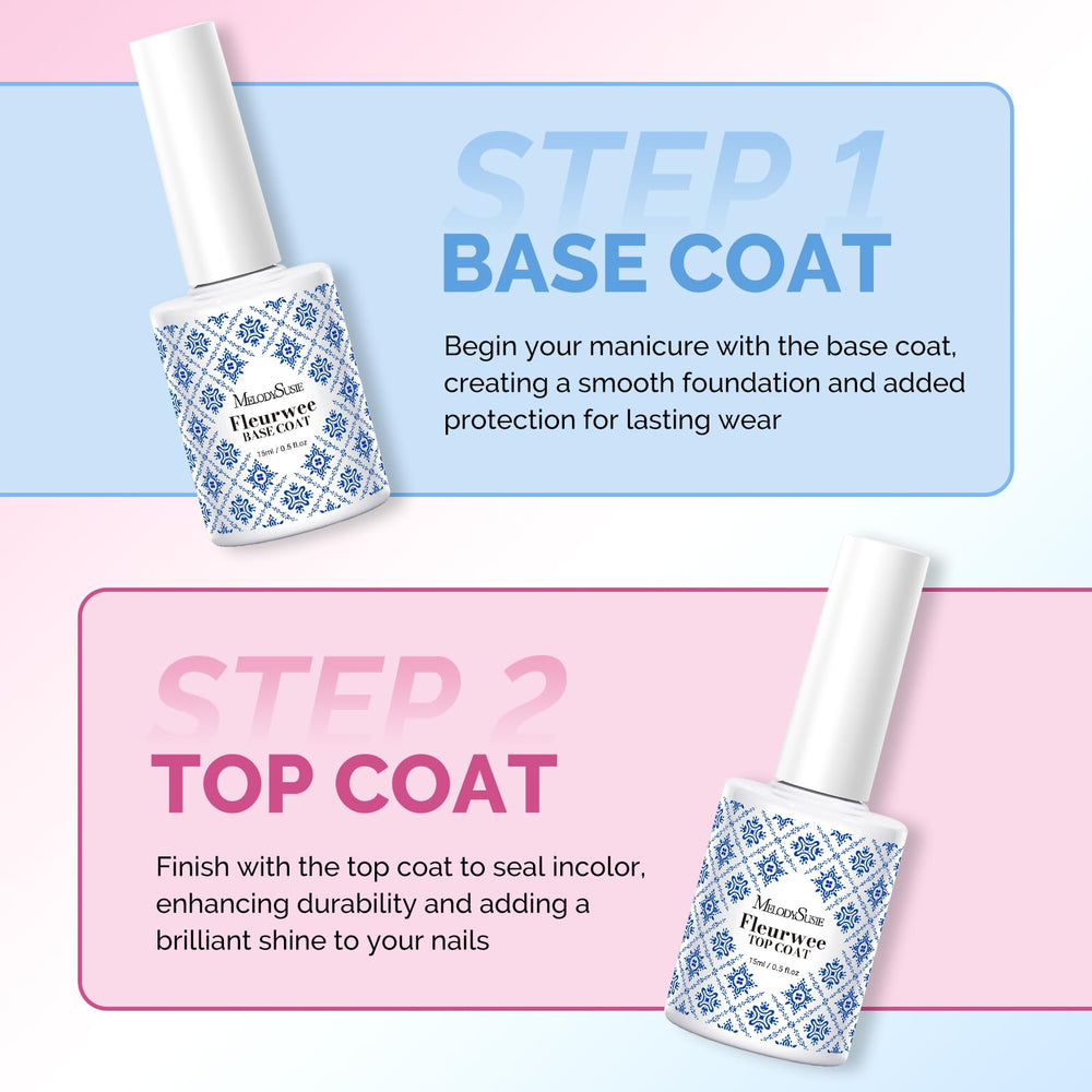 MelodySusie Fleurwee set suitable for professional salons or at-home manicures.