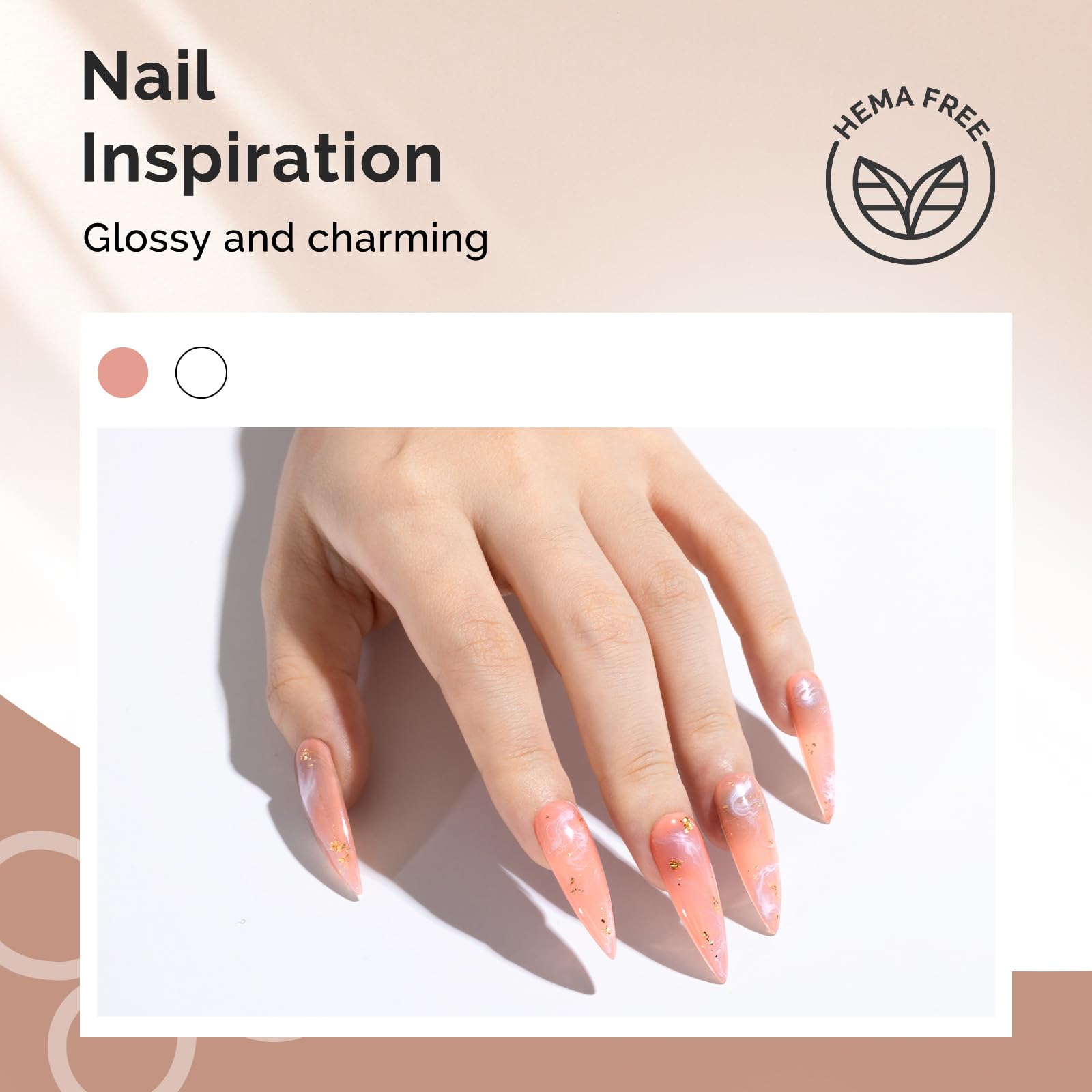 MelodySusie Hema-Free Blooming Gel color layer blends for versatile nail styles