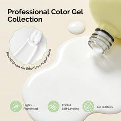 MelodySusie round brush glides for precise coverage