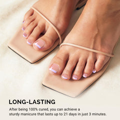 MelodySusie toe strips in 16 sizes for a perfect toe fit on all nails