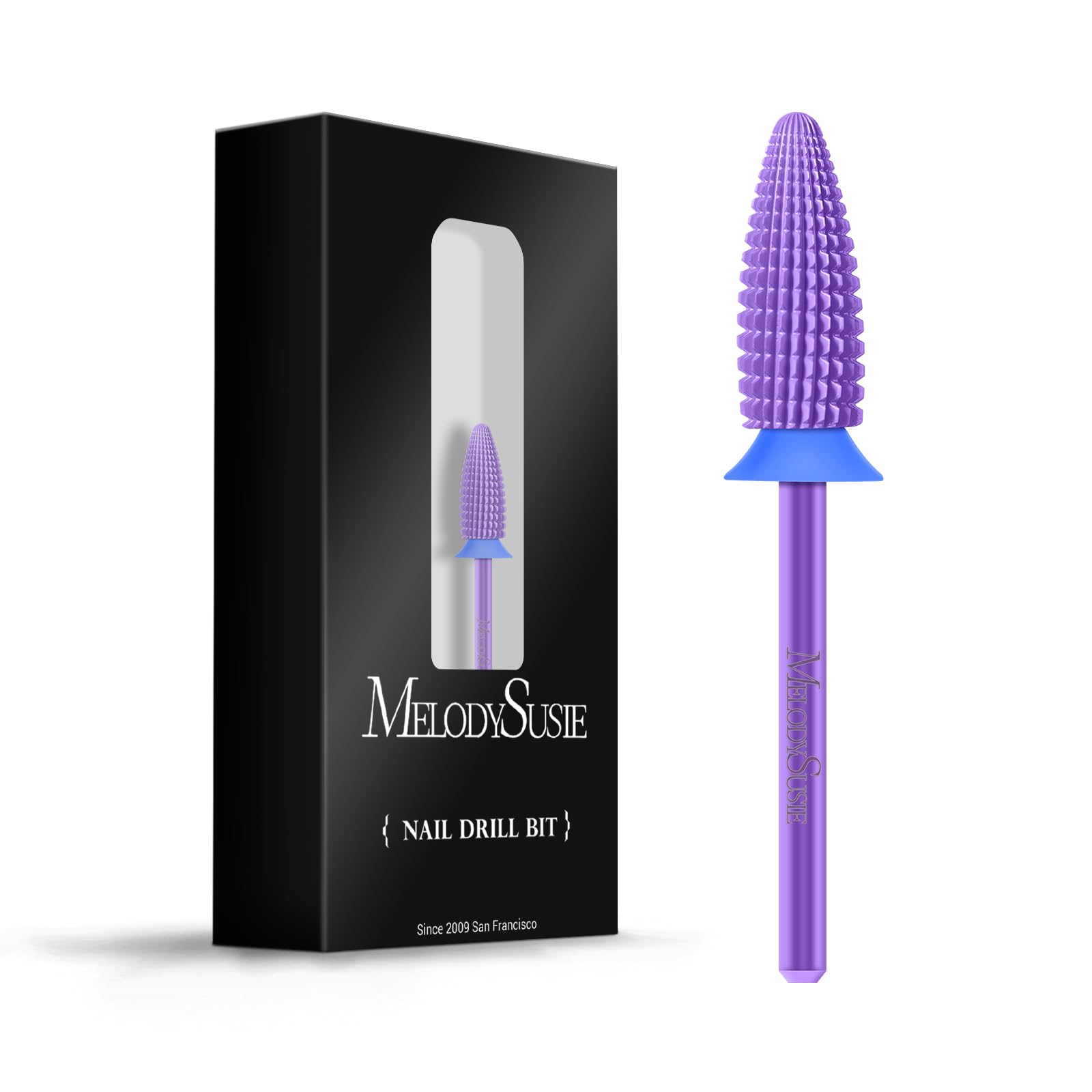 MelodySusie Typhoon cone-cut nail drill bit for quick surface shaping