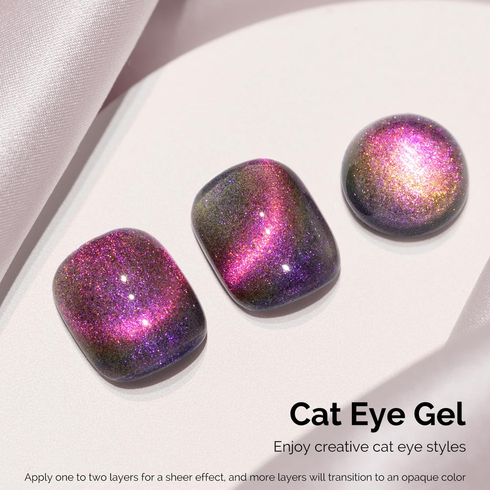 MelodySusie ultra-fine magnetic powder delivers vivid cat eye results
