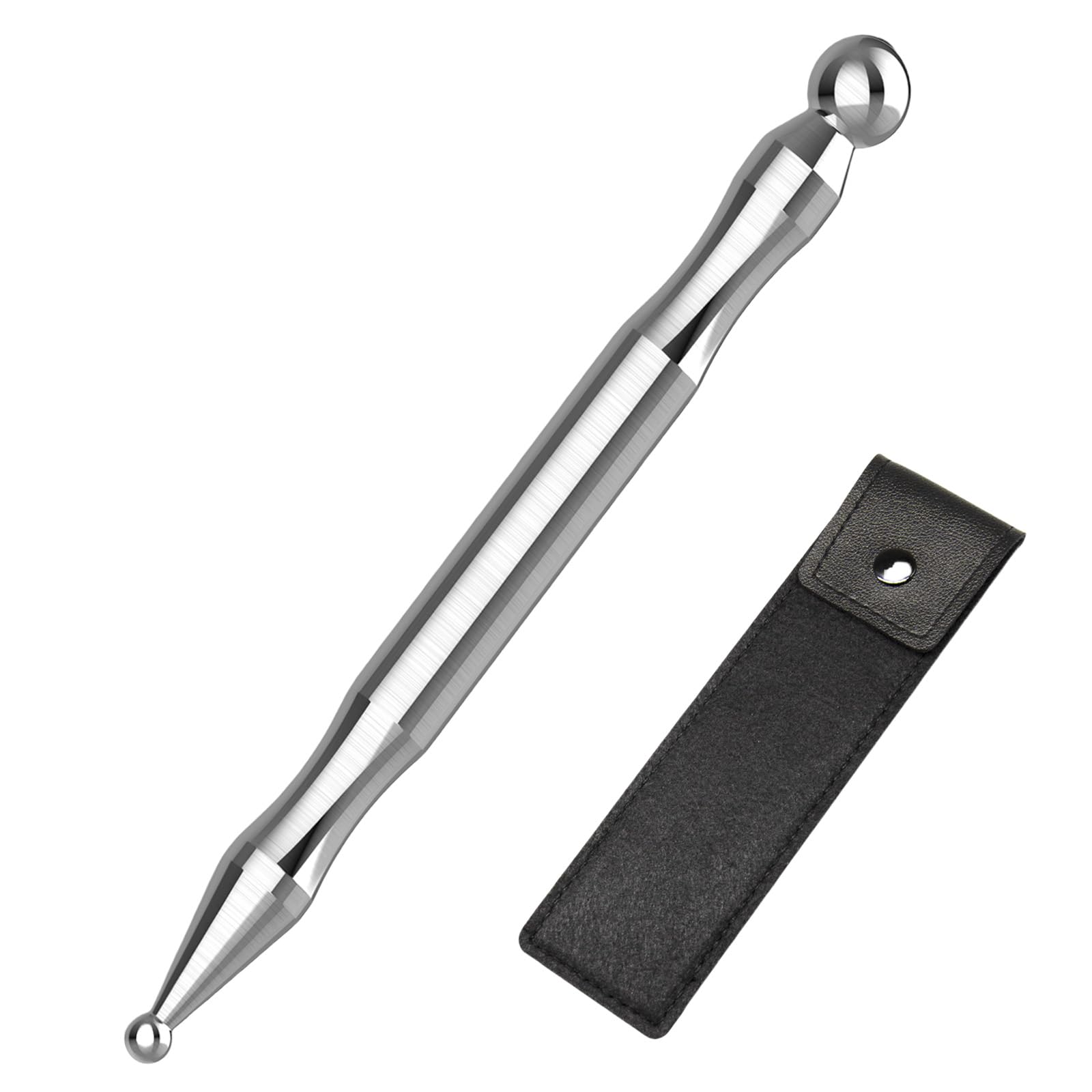 Melonsun Manual Acupuncture Pen with stainless steel body (hero image)