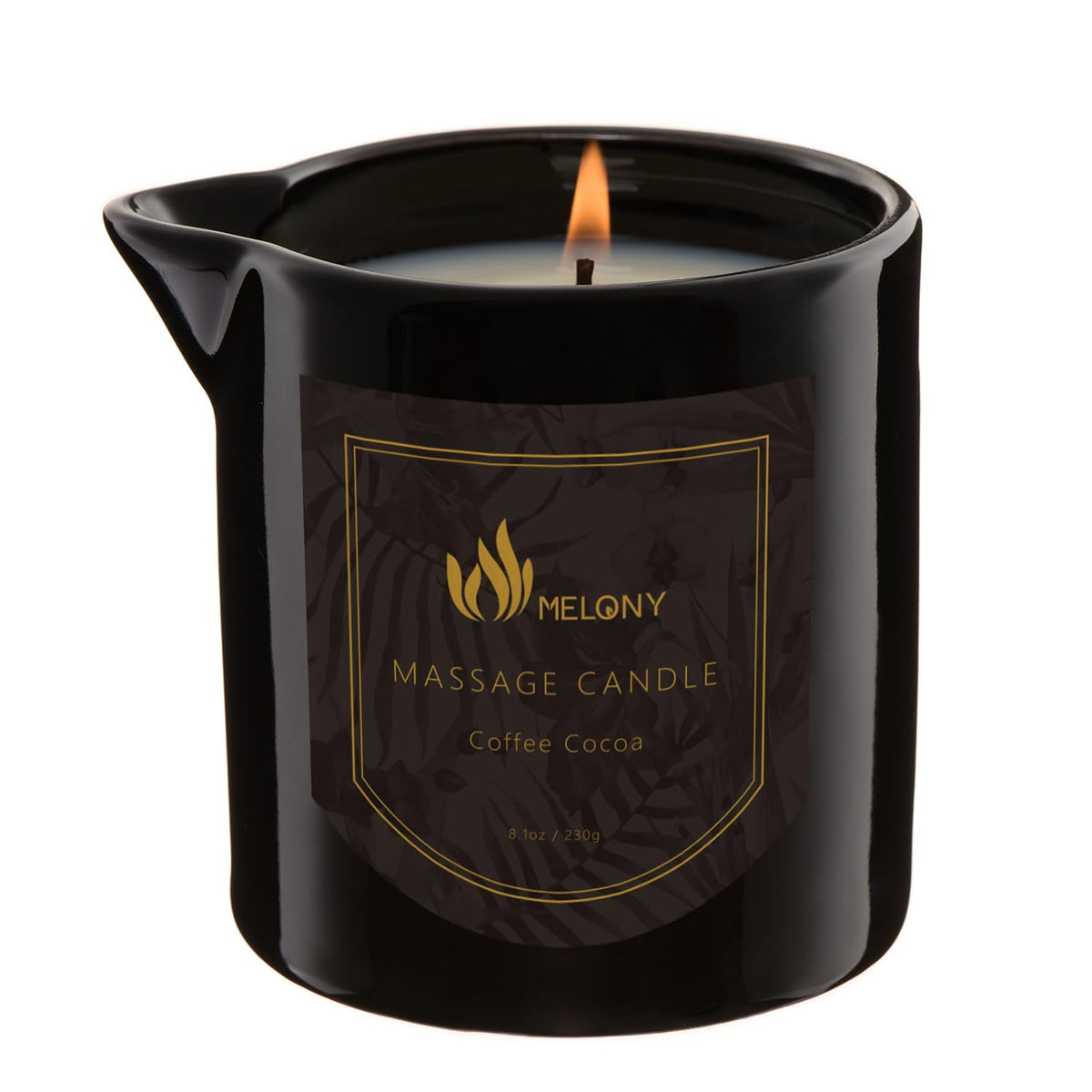 MELONY 8.1 oz massage oil candle hero image