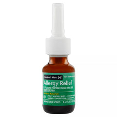 Members Mark nasal spray drip-free bottle designed for mess-free, everyday use.