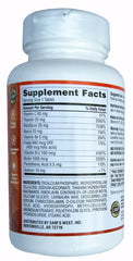 Front view of Members Mark Super B-Complex bottle label