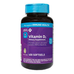 Member's Mark Vitamin D3 2000 IU 400 count box
