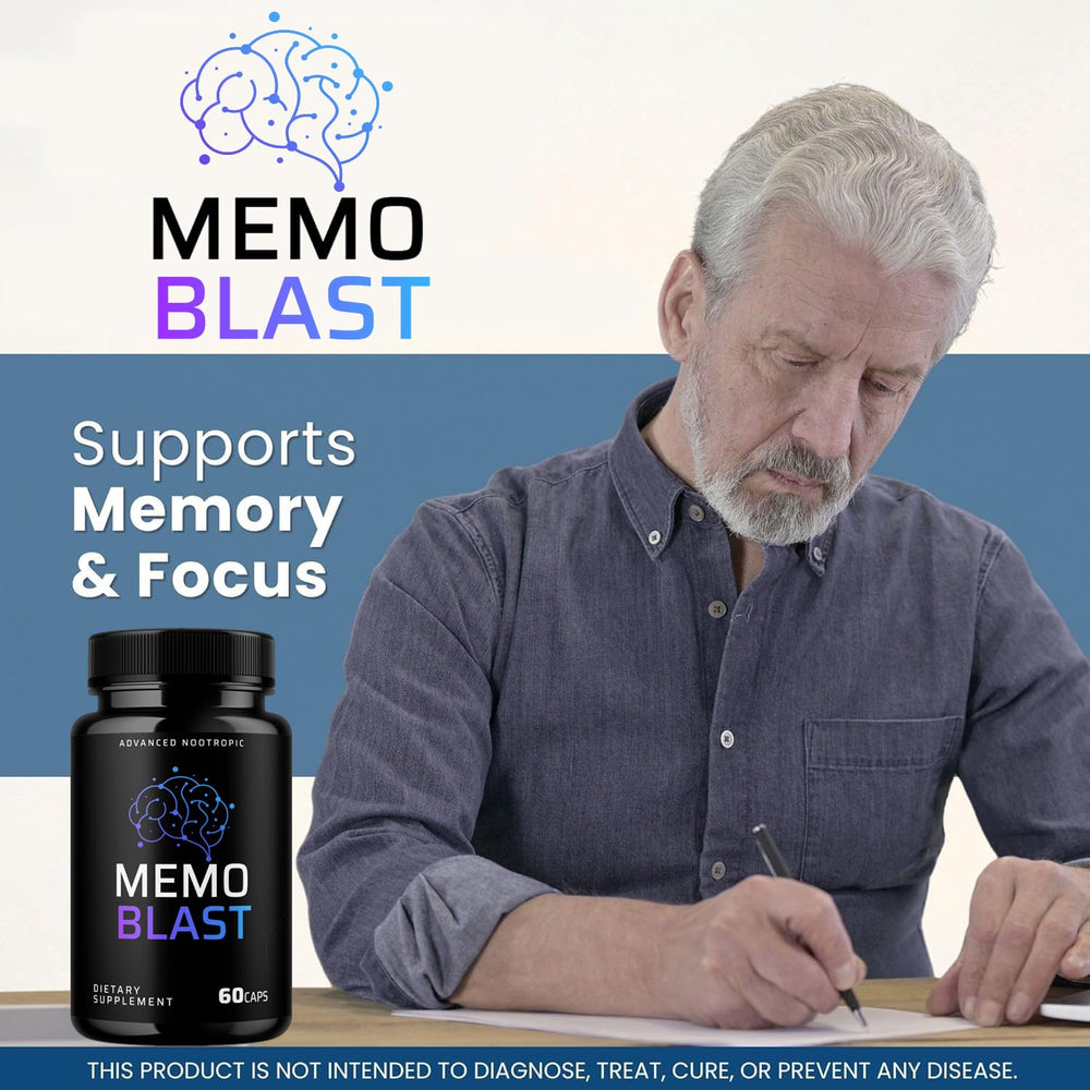 Memo Blast Capsules label close-up