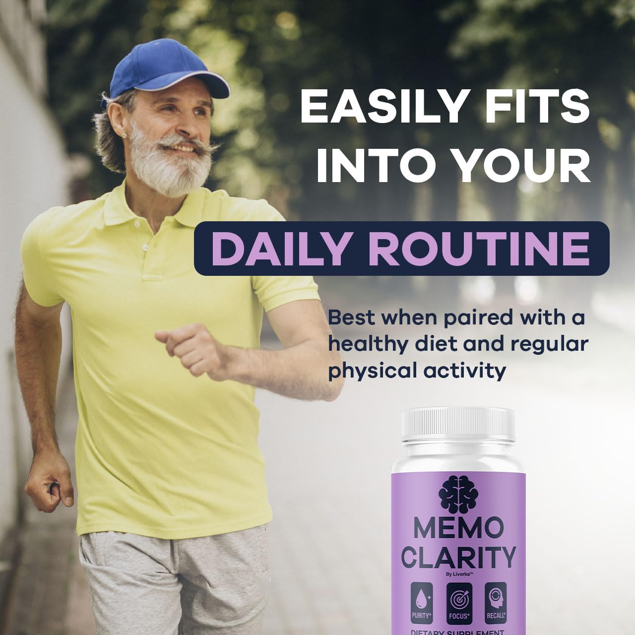 Close-up of Memo Clarity capsules