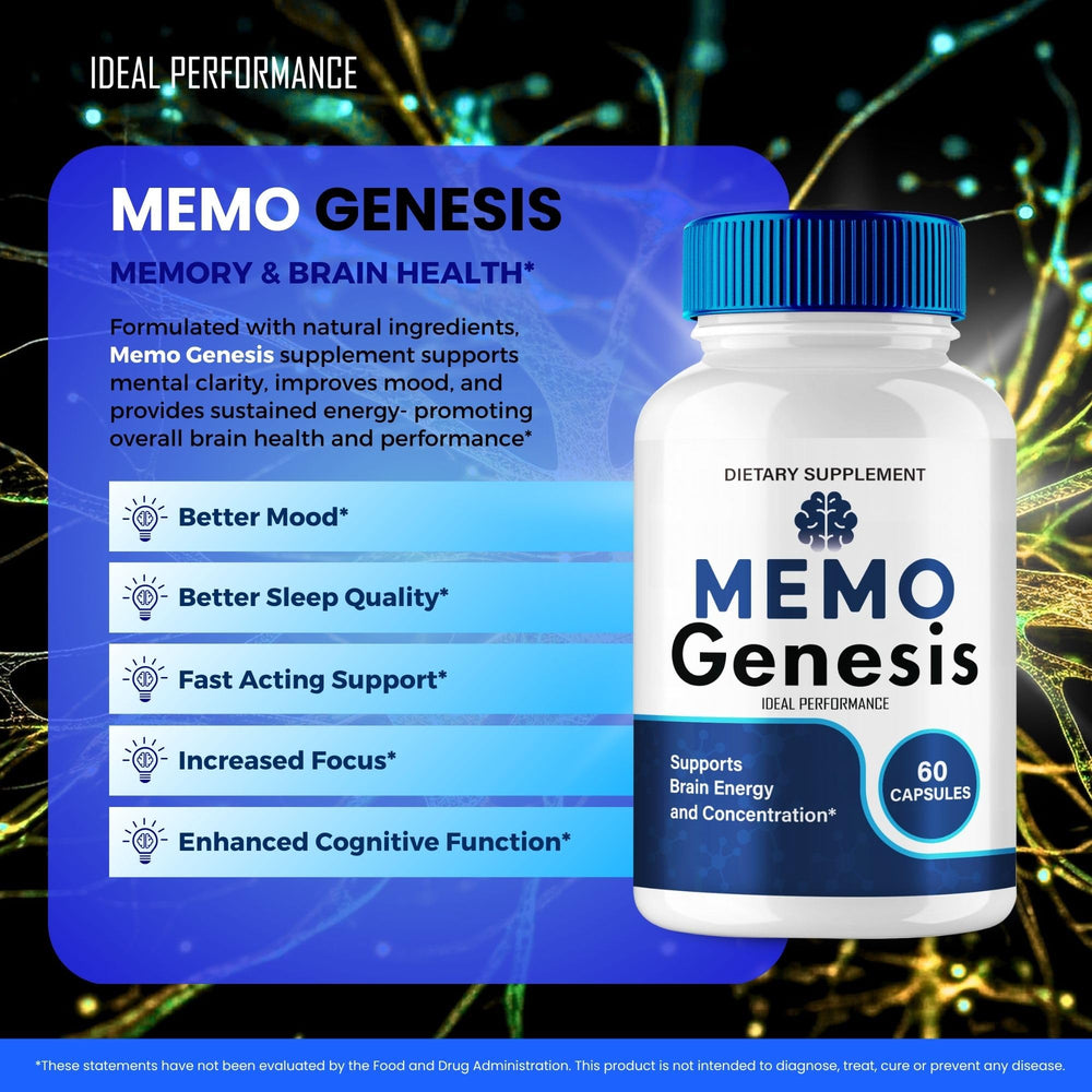 Memo Genesis Capsules packaging box