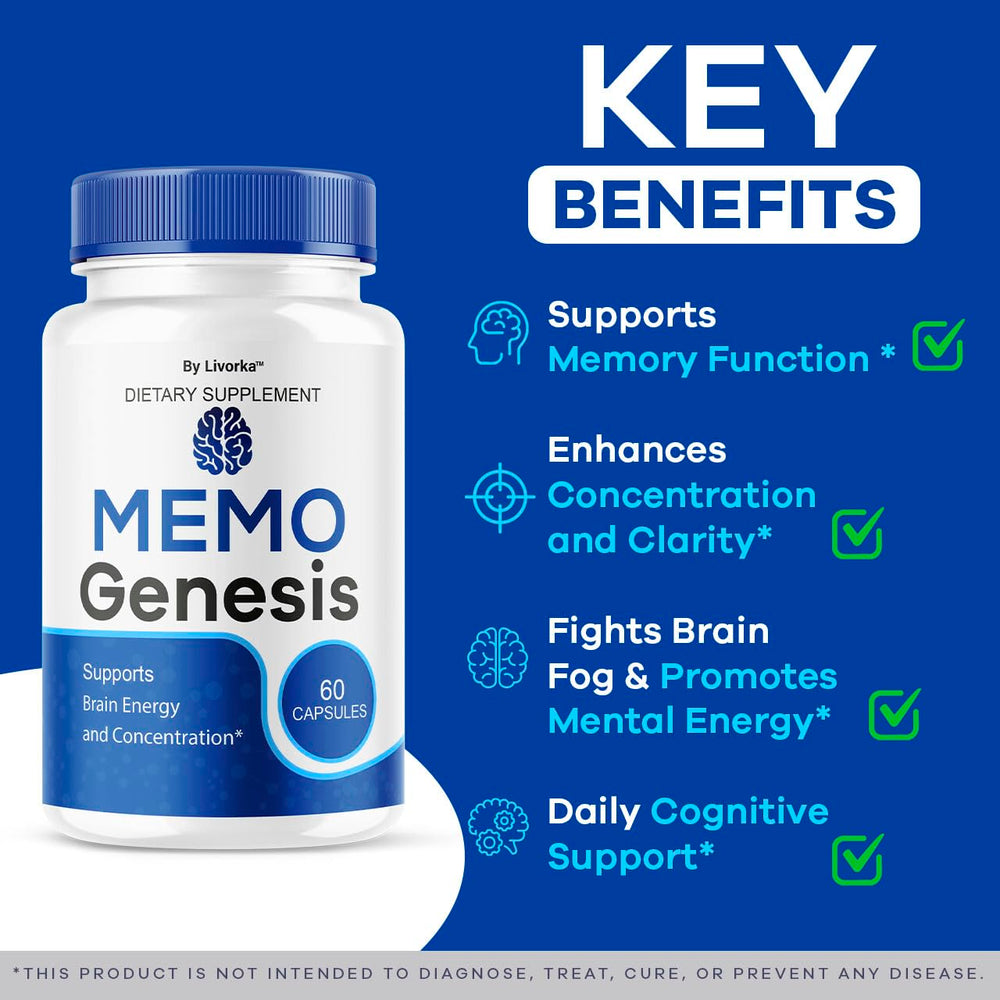 Memo Genesis bottle front with label