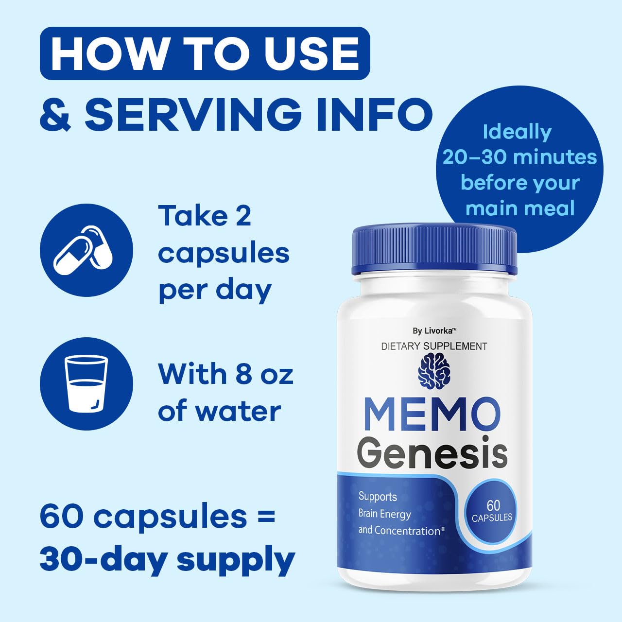 Memo Genesis bottle close-up label