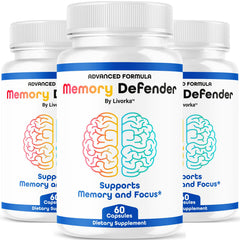 Memory Defender Capsules bottle front view