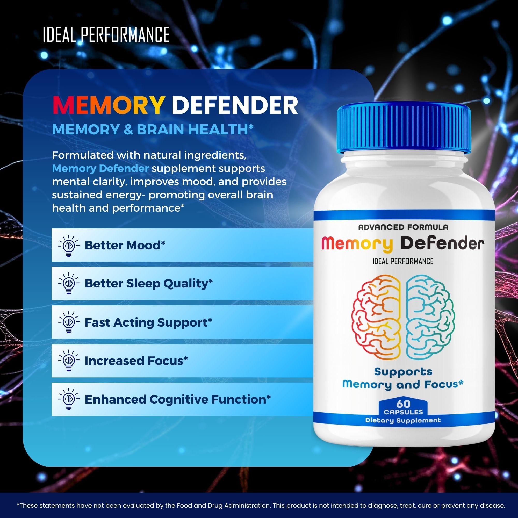 Cognitive health and function reviews for Memory Defender
