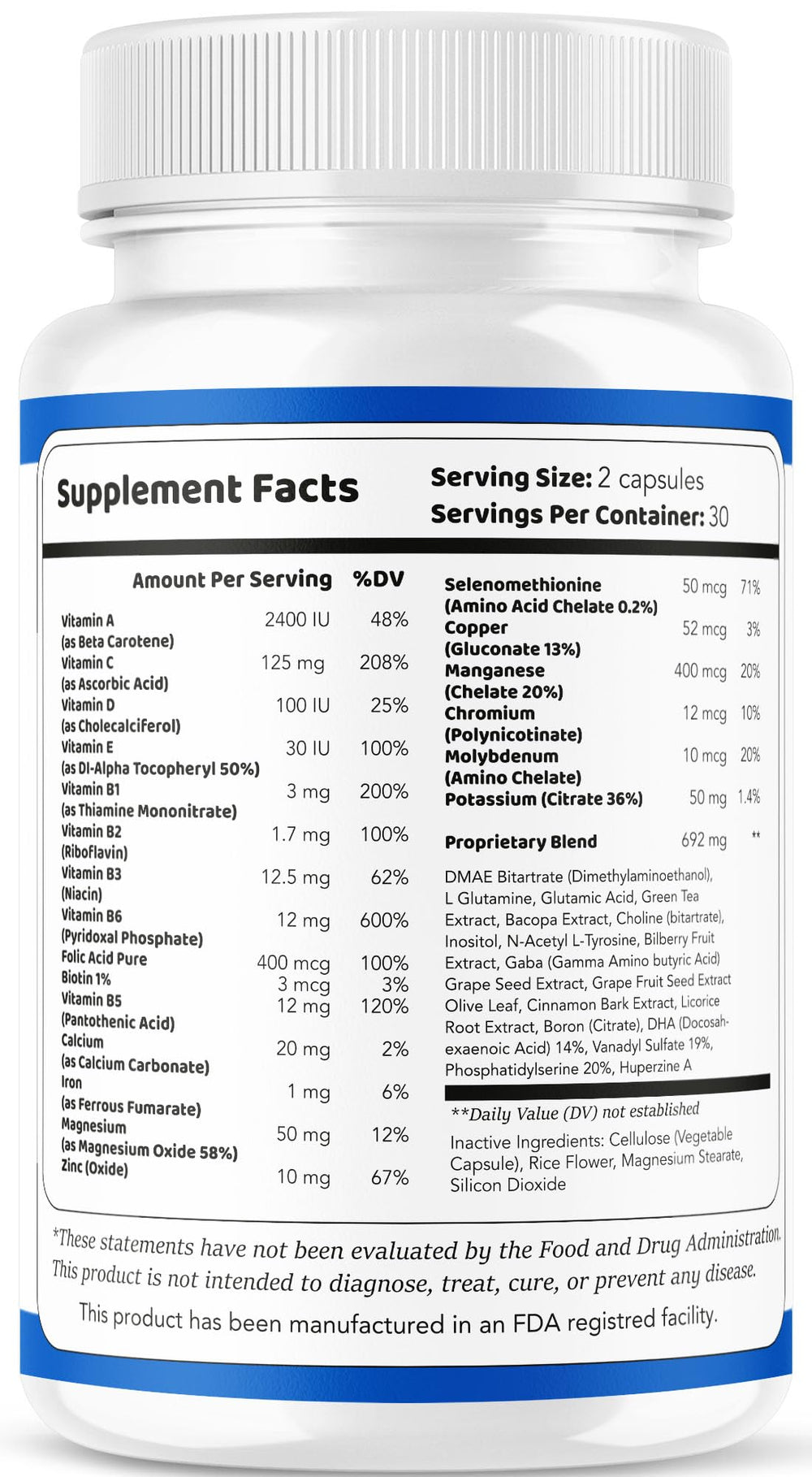 3-month supply Memory Defender capsules