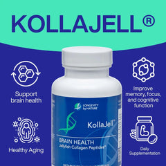 Memory and focus support from KollaJell brain supplement