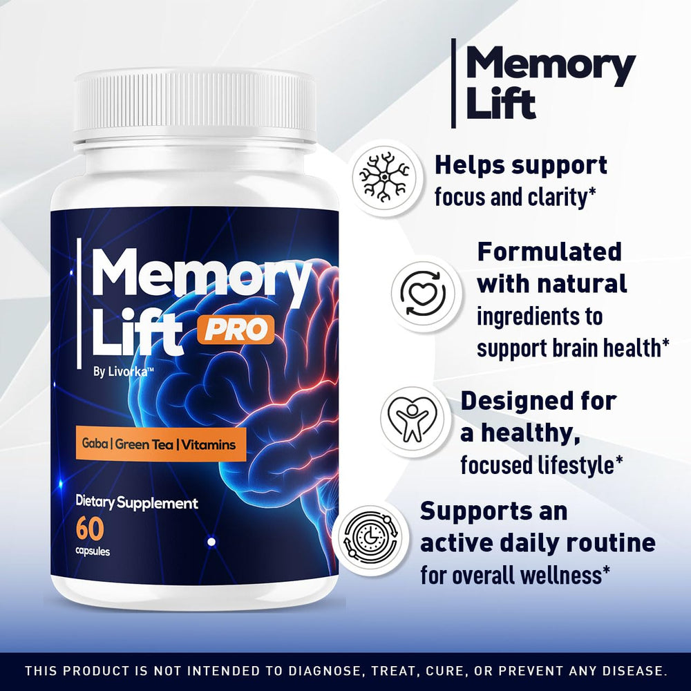 Close-up of Memory Lift Pro capsules