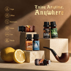 Amber Rum essential oil bottle from SNOWSEN set