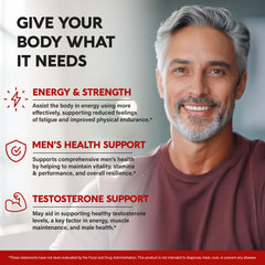 Energy and performance capsules for men