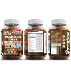 Support for men and women’s wellness with mushrooms
