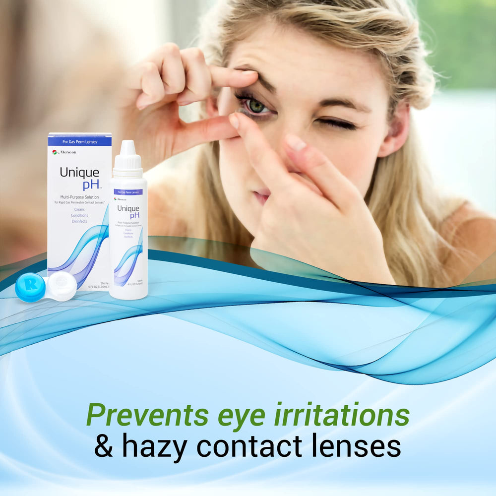 Sterile lens case included with Menicon solution