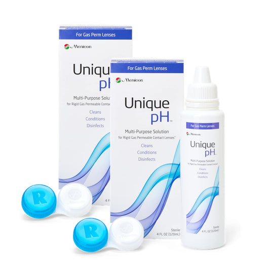 Menicon Unique pH Multi-Purpose Solution 4 oz bottles (2-pack)