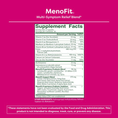 Hot-flashes vector suggesting menopause comfort with MENOLABS MenoFit.