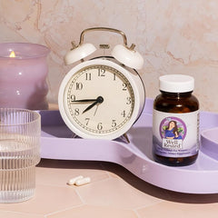 Usage and dosage information for MENOLABS Well Rested Sleep Aid
