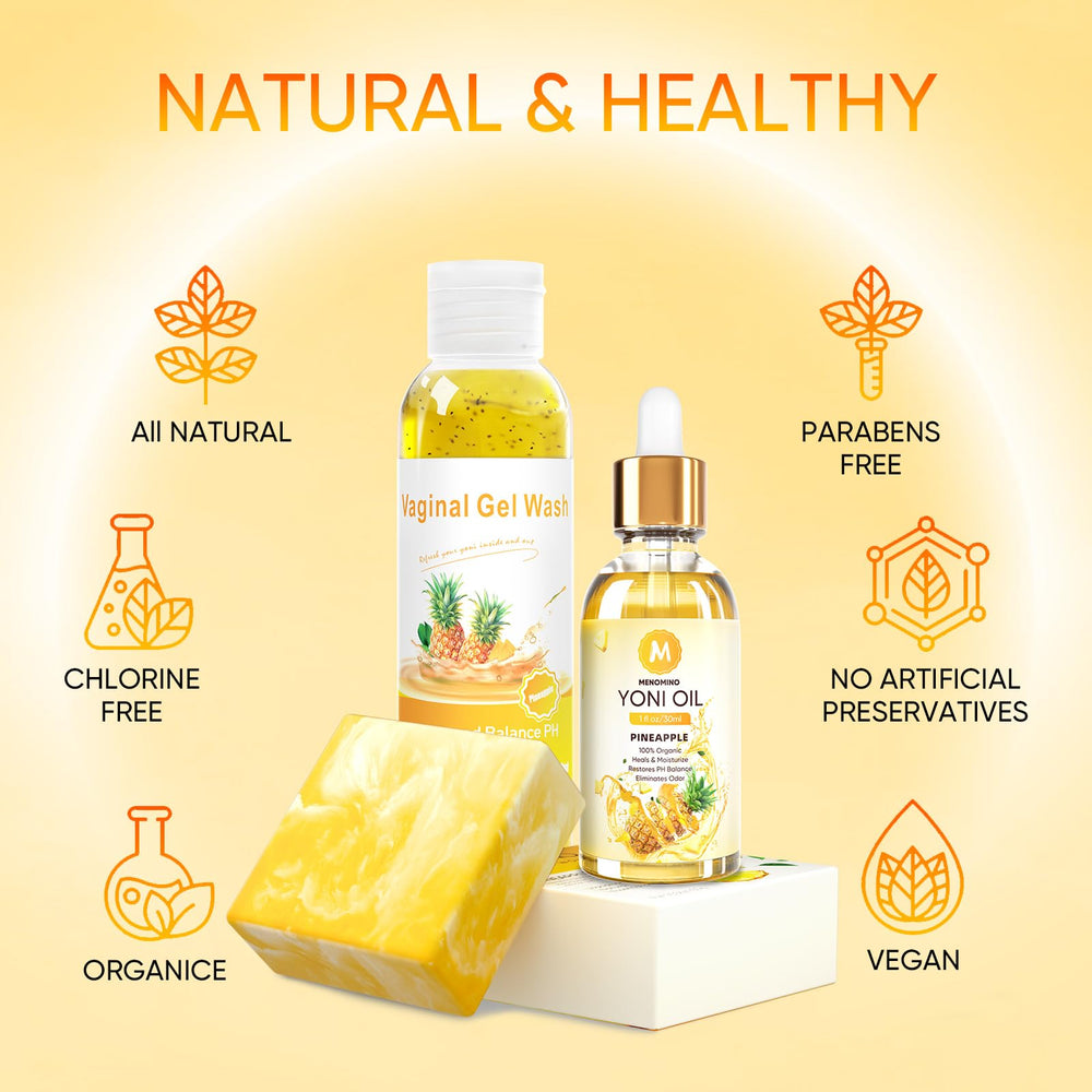 MENOMINO Yoni Bar Soap for gentle cleansing and odor control