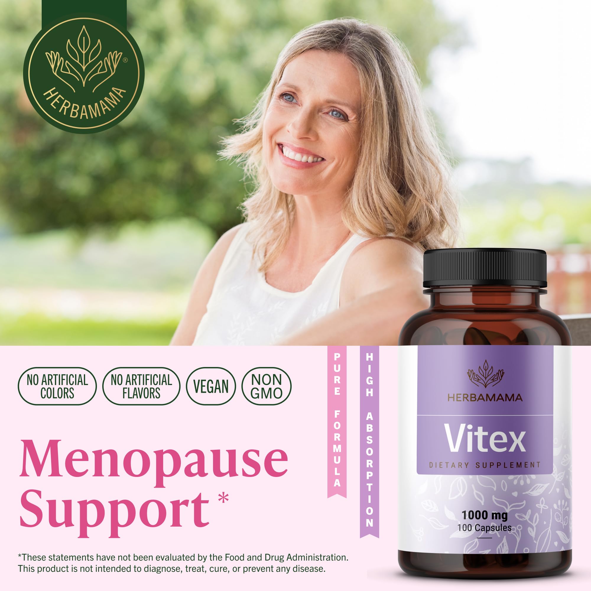 Graphic representing menopause support for women