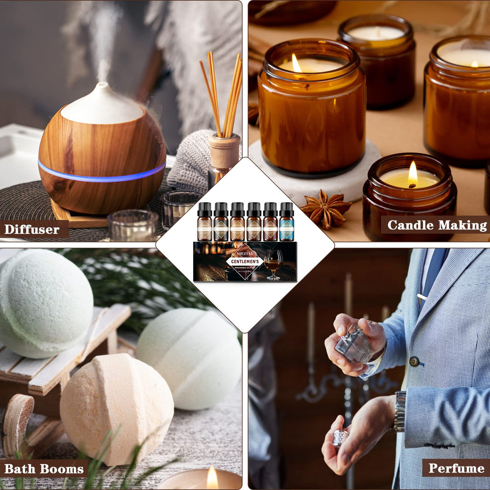 Black Cedar essential oil bottle (10 mL) from Mens Essential Oils Set