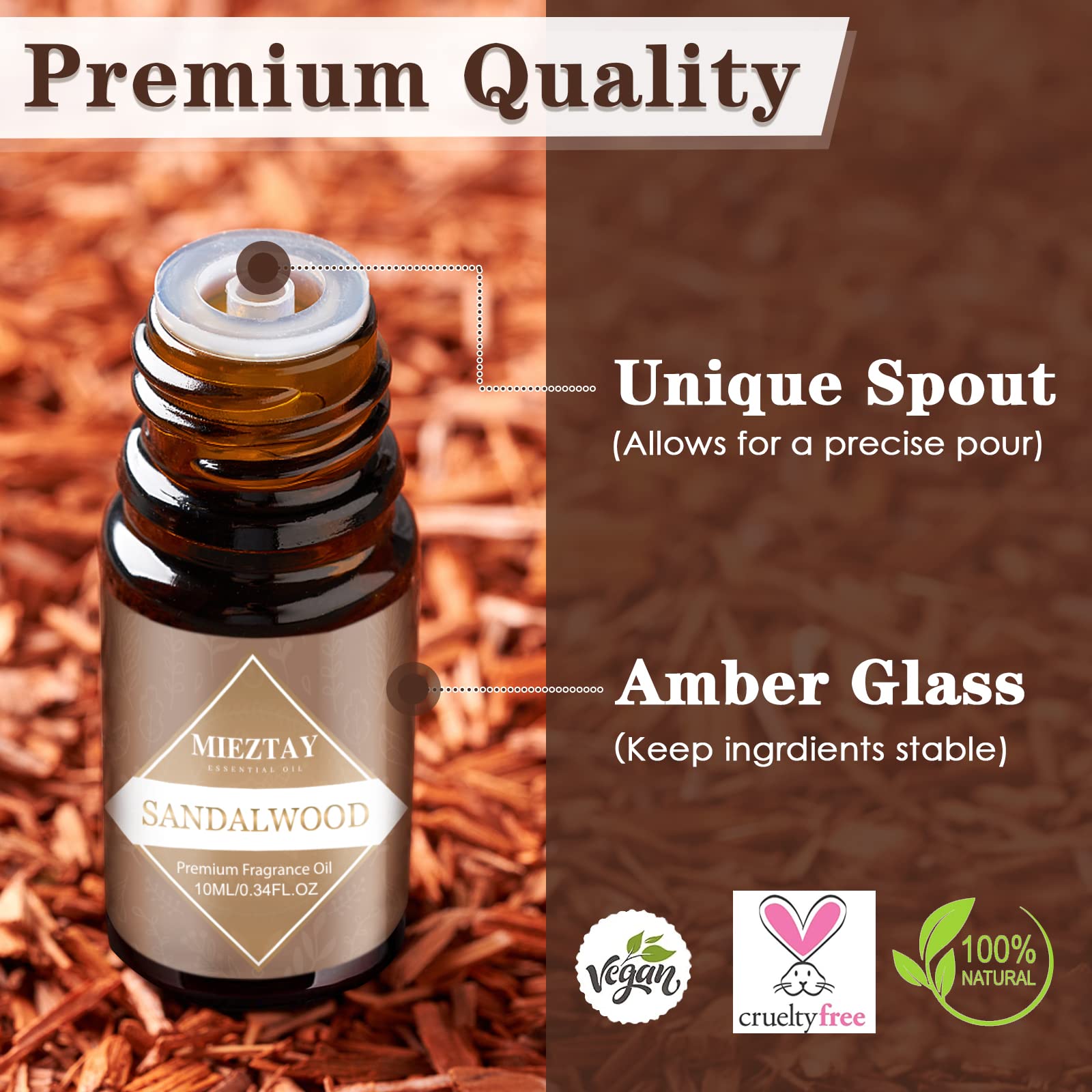 Cologne-inspired essential oil bottle (10 mL) from Mens Essential Oils Set