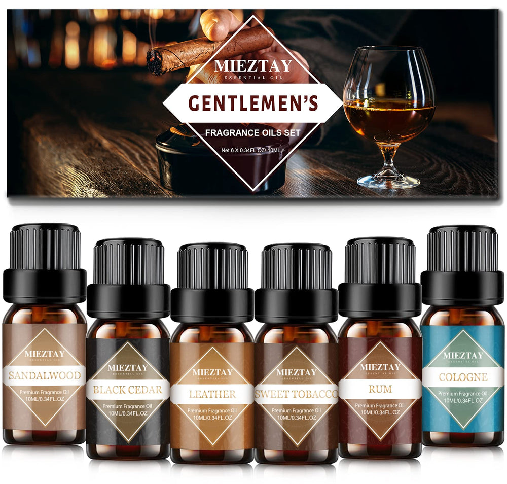 Diffuser oil bottles from Mens Essential Oils Set – image 1