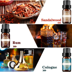 Diffuser oil bottles from Mens Essential Oils Set – image 2