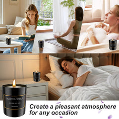 Candles designed for men’s room decor and aromatherapy