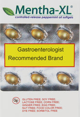 THEMONG Mentha--XL 84cnt Softgels blister pack and bottle