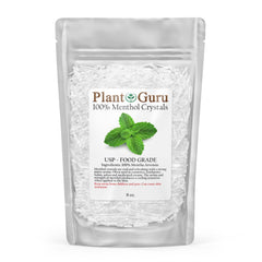 8 oz jar of Menthol Crystals (Mentha Arvensis)