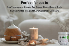 Menthol crystals with mixed herbs for aromatherapy