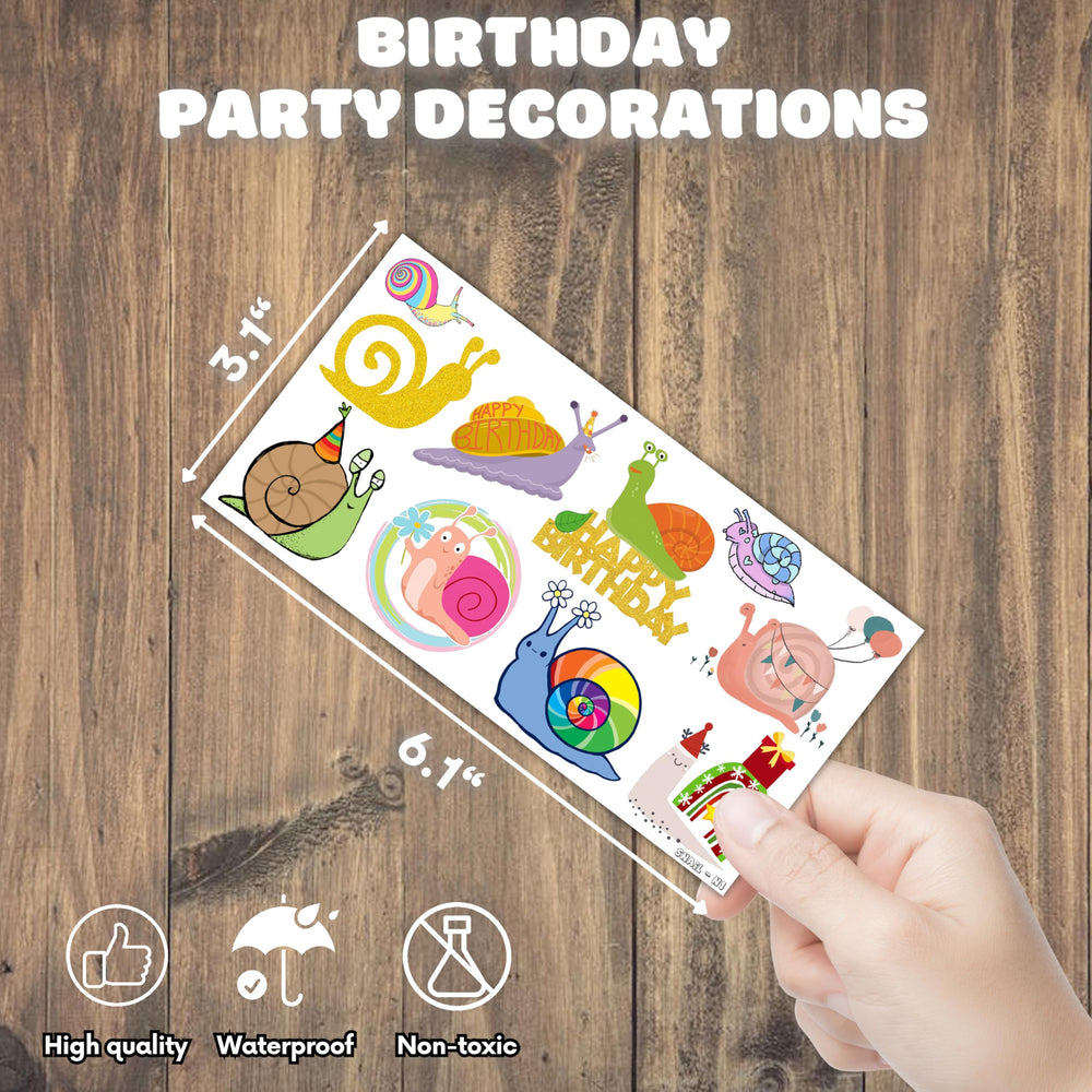 MeoIsDaBest snail mail party favors ideal for celebrations and prizes