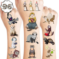 MeoIsDaBest ferret stickers collection with colorful designs for classroom rewards.