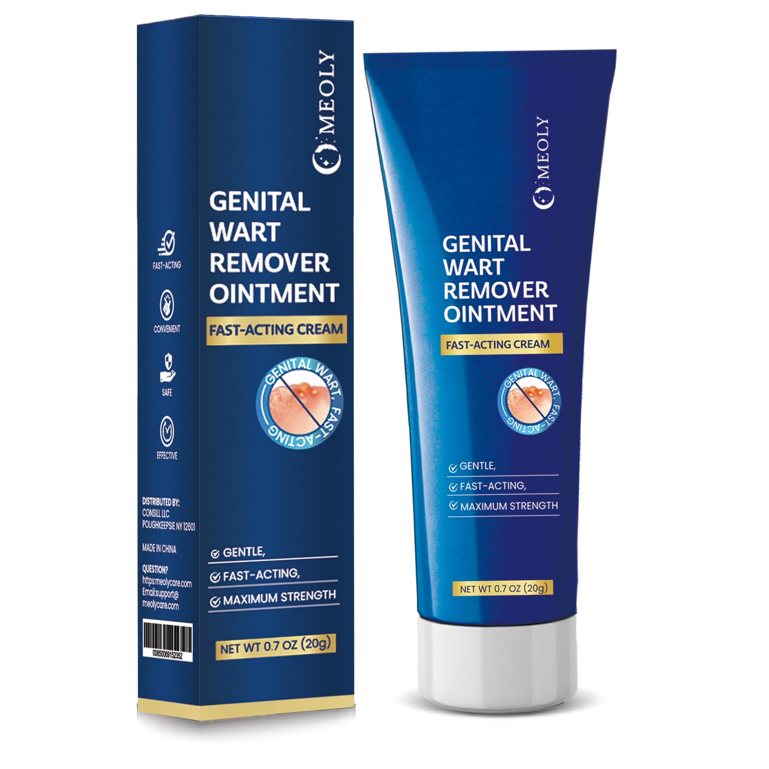 MEOLY Genital Wart Remover Cream home care routine with this product.