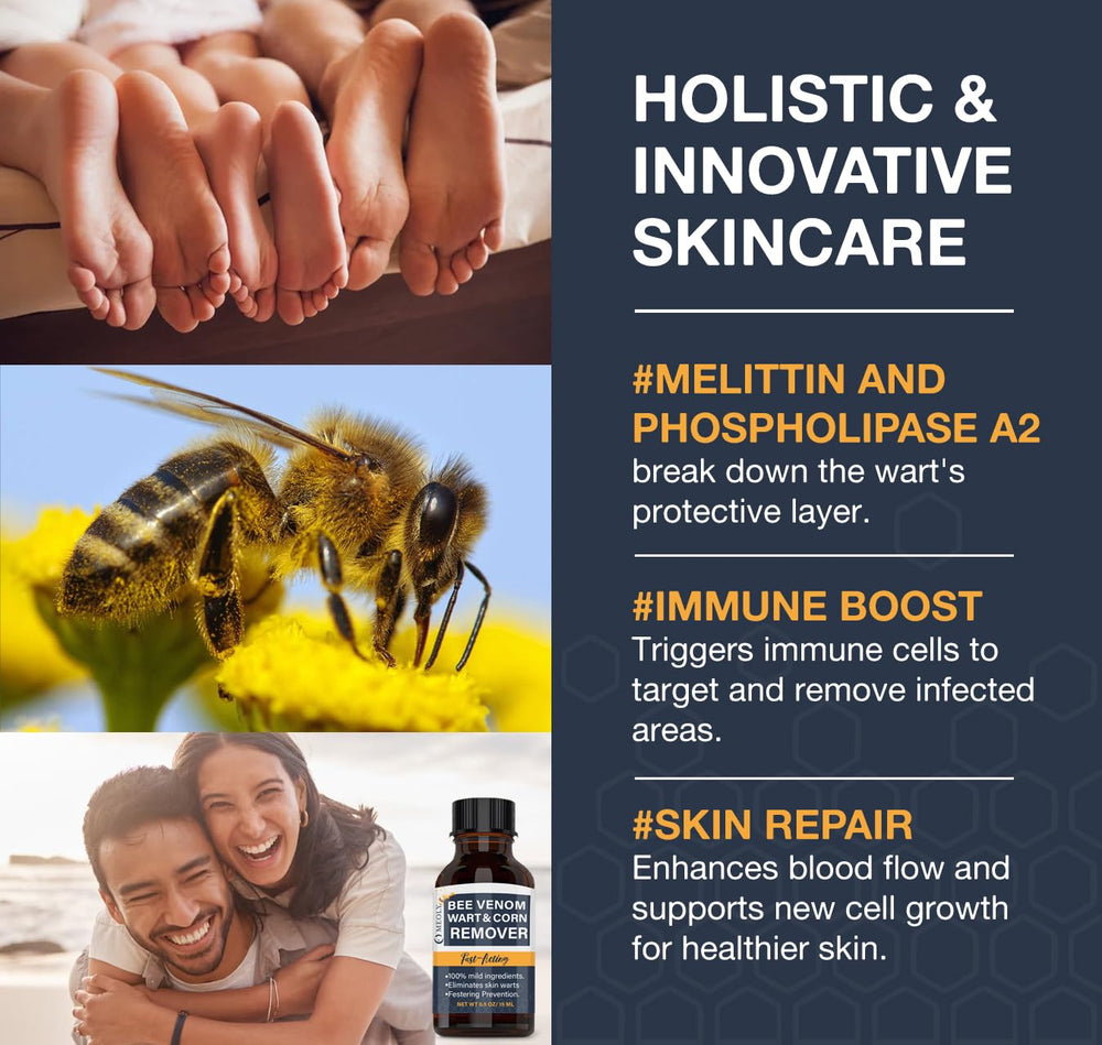 MEOLY Wart Remover for plantar wart treatment on feet with fast-acting formula.