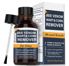 MEOLY Wart Remover precision-application tip keeps treatment on the wart.