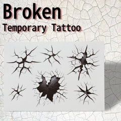 Merroyal stitch-wound tattoos add unsettling detail to costumes and stage performances