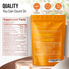 Front label of MERRY VITA Liposomal Vitamin C bottle