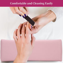 Merterfly nail pillow elastic sponge cushion for durable comfort