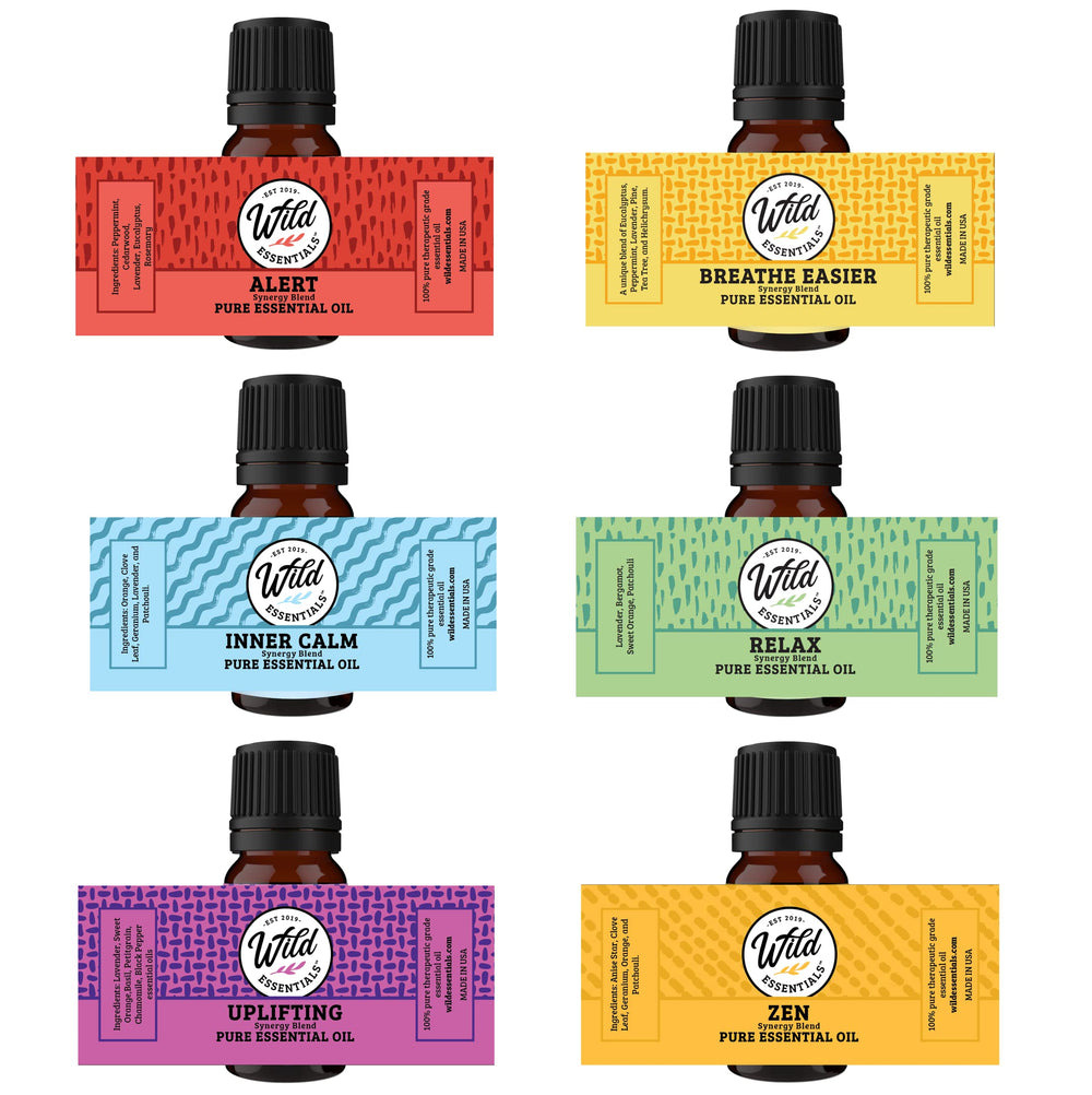 mEssentials Wild Essentials Alert bottle closeup shows an energizing scent ideal for focus moments.