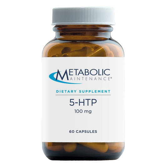 Metabolic Maintenance 5-HTP 100mg bottle with 60 capsules