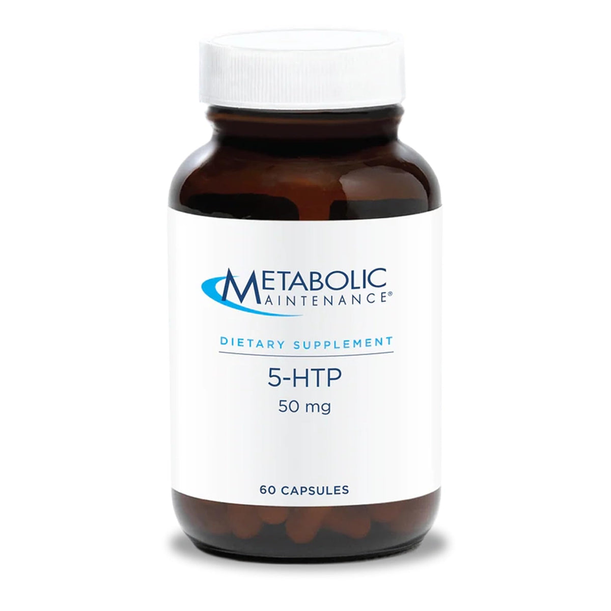 Metabolic Maintenance 5-HTP bottle front label 60 capsules